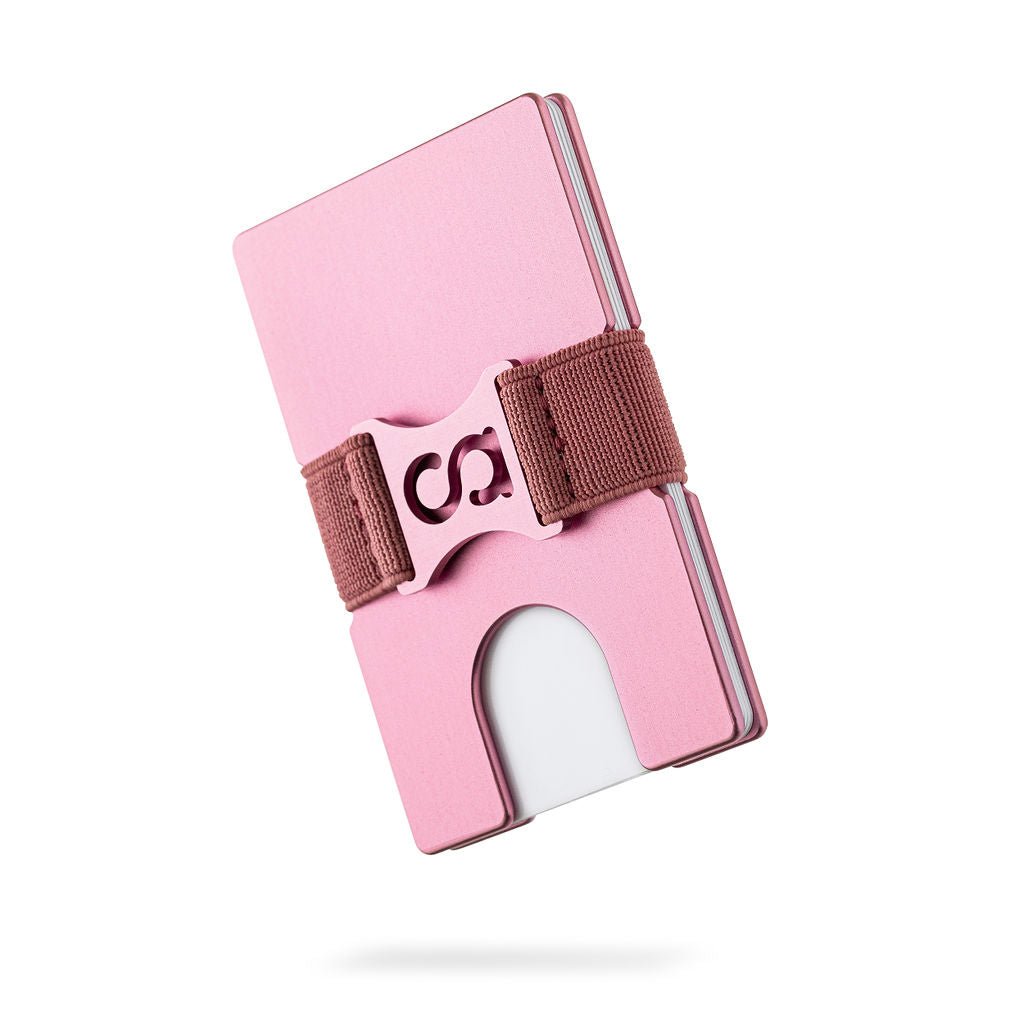 Bubblegum Pink Wallets - – Cappla Wallet Minimalist Cappla Metal