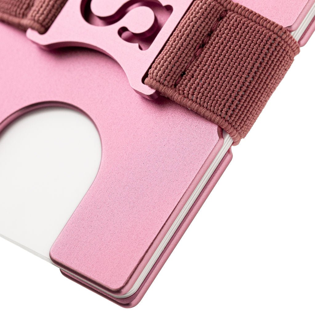 Cappla Metal Minimalist Wallet - Bubblegum Pink