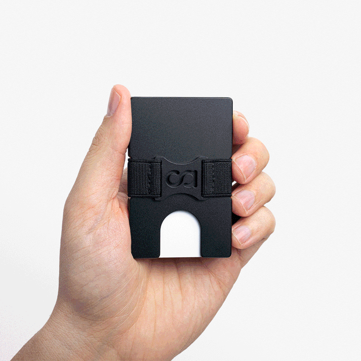 Cappla Metal Minimalist Wallet OD Green